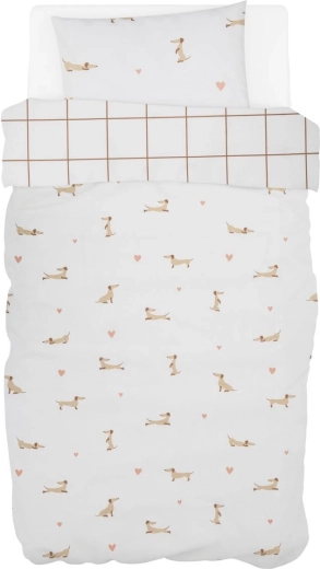 FREEON Bubaba kinderbeddengoed Lovely Puppy, 2-delig