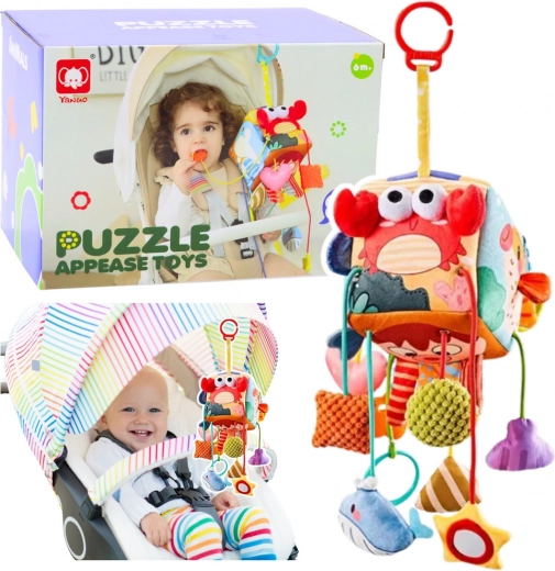 Sensorische Kubus met Zee Dieren