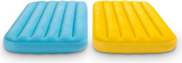 Opblaasbaar kinder luchtbed 157 × 88 × 18 cm roze INTEX