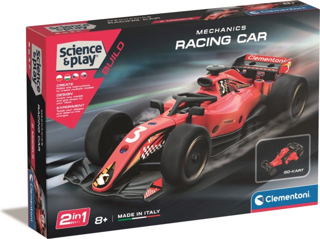 Clementoni Science & Play mechanisch laboratorium – formule 1 2-in-1