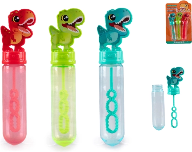 Bellenblazer met tyrannosaurus-motief, set van 3 stuks