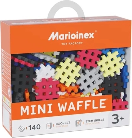 Mini-wafelbouwset 140 onderdelen model 3