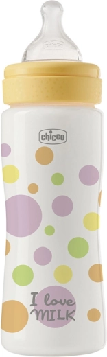 Chicco babyfles Perfect Easy 330 ml voor jongens, snelle doorstroom, 4m+