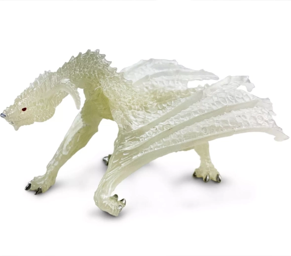 Safari Ltd. drakenfiguur die oplicht in het donker