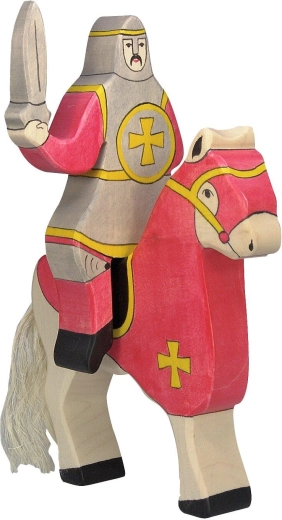Ridder in het rood, ruiter (zonder paard) HOLZTIGER