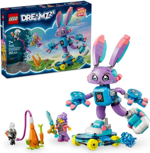 LEGO® DREAMZzz™ 71490 Izzie en de gamer-konijntje Bunchurro