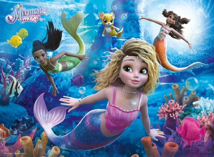 Ravensburger Puzzle Zeemeerminmagie XXL 200 stukjes
