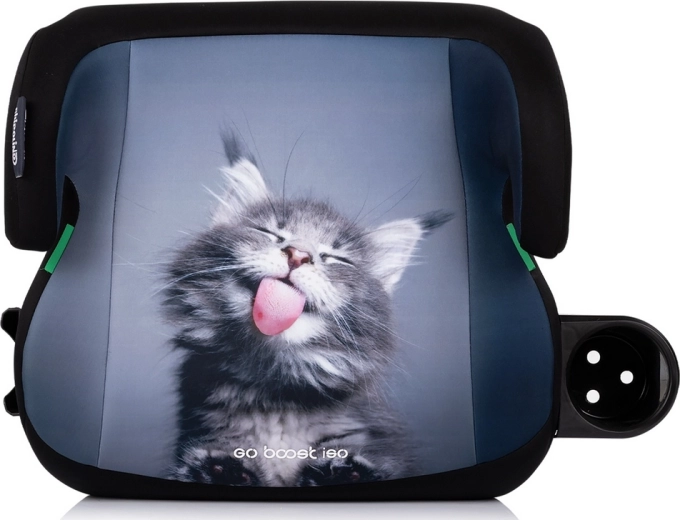 chipolino zitverhoger voor in de auto go boost i-size 125–150 cm met isofix – cat
