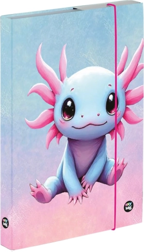 Oxybag box voor A5-schriften Axolotl