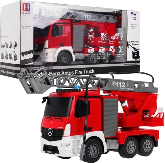 RC-brandweerwagen Mercedes-Benz Antos 1:20 Double E