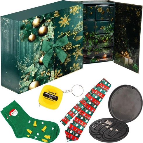 Adventskalender voor mannen 2025 ISO Trade – 24 cadeaus