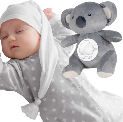 Woopie Baby pluchen ijsbeer met projector en kalmerende geluiden