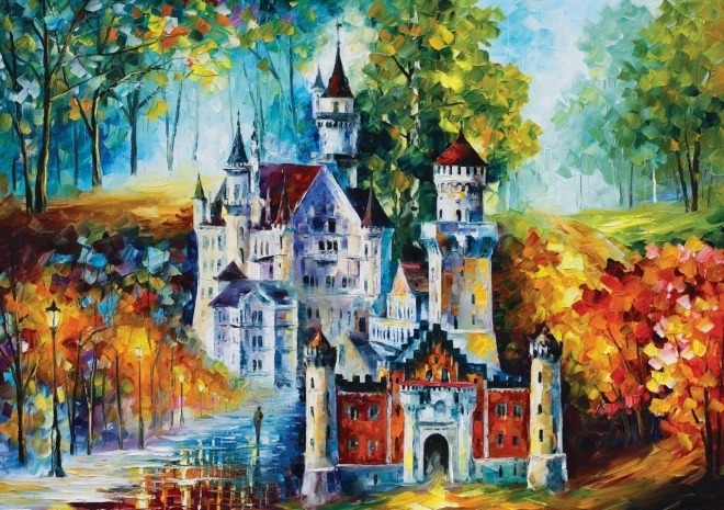 Puzzel Kasteel Neuschwanstein 1500 stukjes