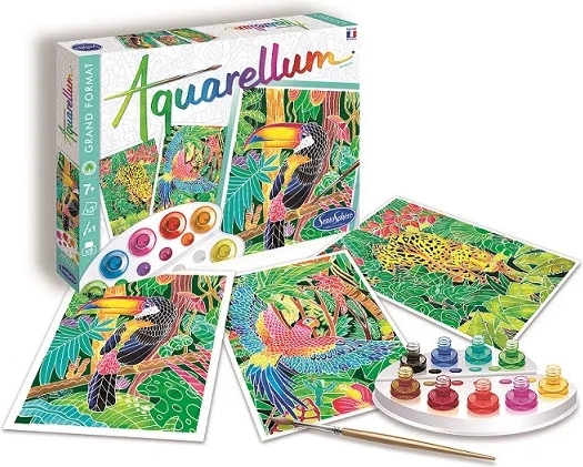 Sentosphere aquarel creatieve set Amazonië