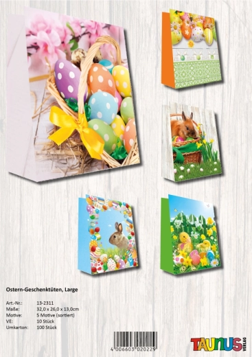 Grote paasgeschenkzakjes