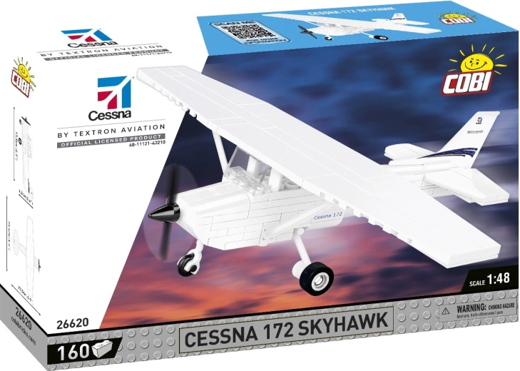 Cobi bouwpakket Cessna 172 Skyhawk 160 blokken wit