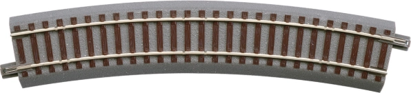 ROCO geoLINE boograil met ballast R502,7 mm, 22,5°, H0