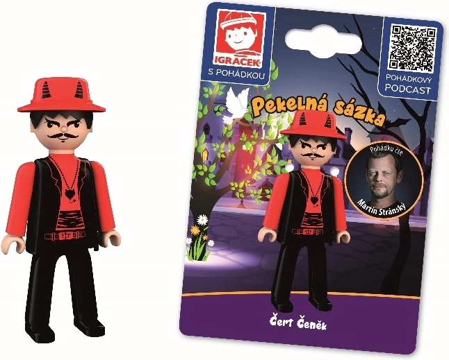 Igráček duivel Čeněk en sprookje Helse weddenschap