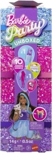 Barbie Party Reveal glamour feestpop paars