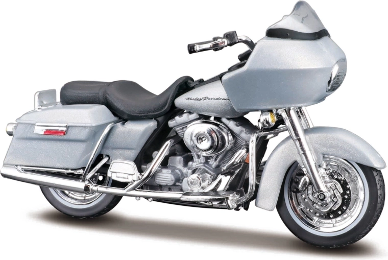 Maisto Harley-Davidson 2002 FLTR Road Glide metallic grijs 1:18