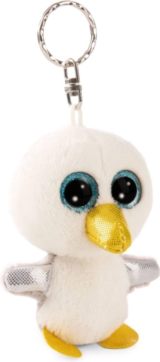 GLUBSCHIS pluche sleutelhanger zeemeeuw Gullbert 9 cm - 1 stuk