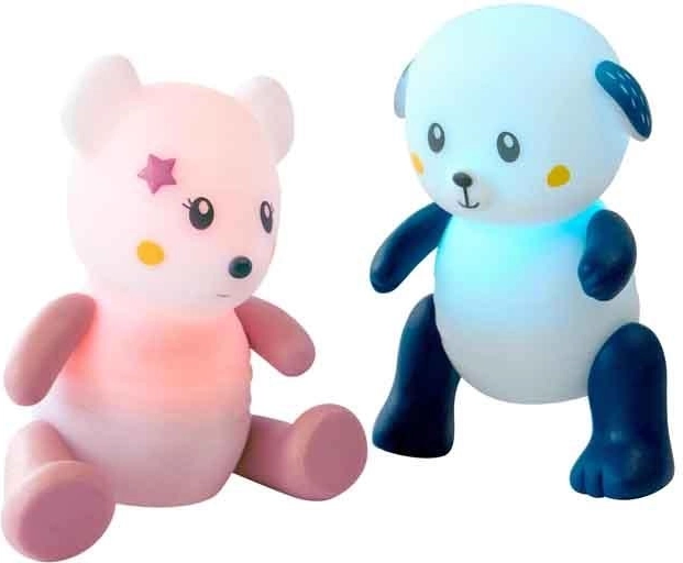 Pabobo LED nachtlampje Lumilove Rainbow hondje blauw