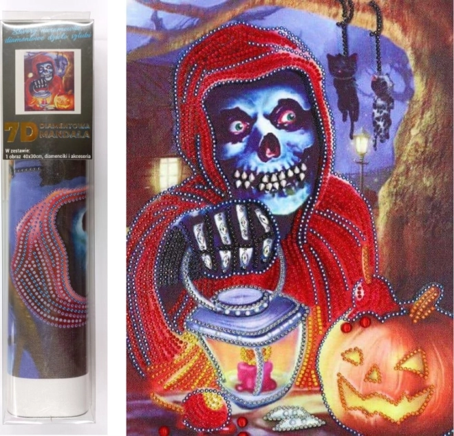 diamantschilderen 7D Halloween 30 × 40 cm