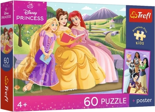Kinderpuzzel Premium Plus Kids prinses „Kracht in de kroon” 60 stukjes - 1 stuk