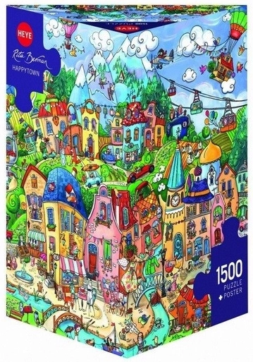 Puzzel HEYE Happytown 1500 stukjes