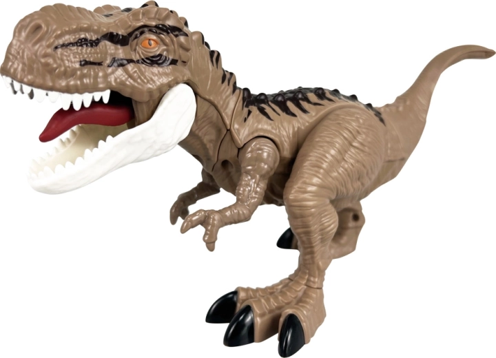 Dinosaurus Tyrannosaurus rex 27 cm met licht en geluid
