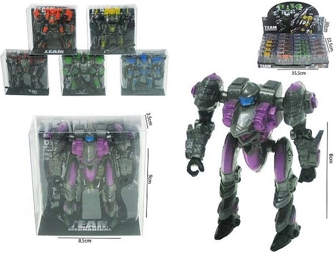 Robotfiguurtje 8 cm