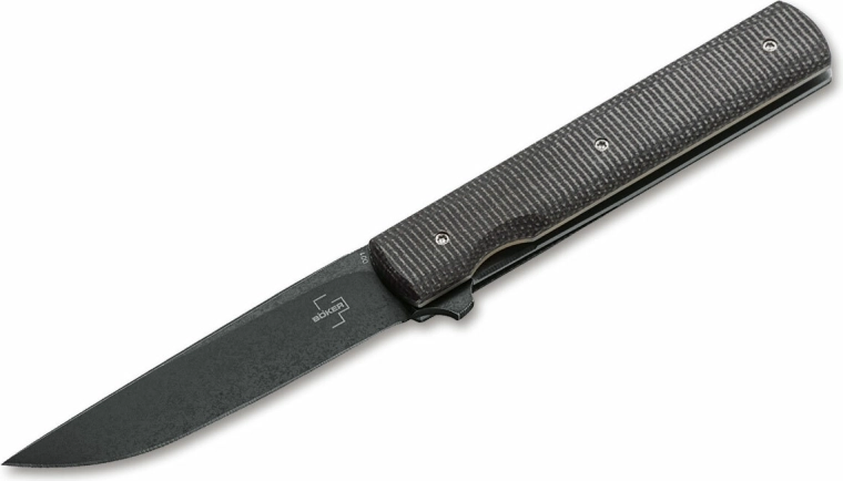 Böker Plus Urban Trapper Liner zakmes Micarta groen