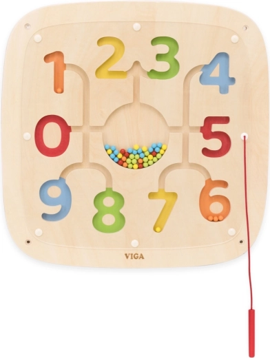 Viga Toys magnetisch educatief bord met cijfers