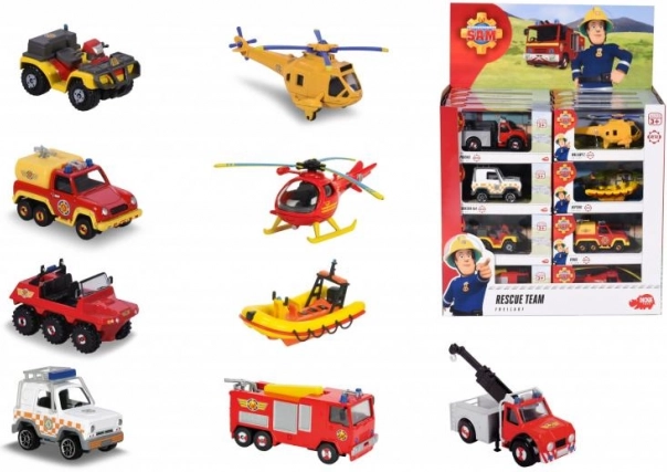 Brandweerman Sam – metalen autootje 1:64