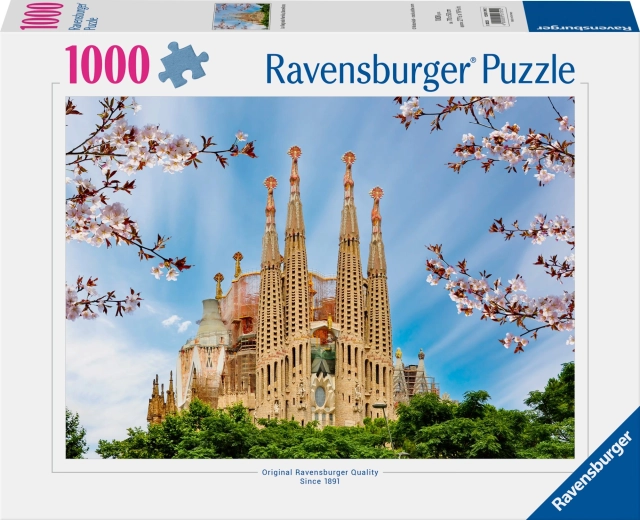 Ravensburger puzzel Sagrada Familia 1000 stukjes