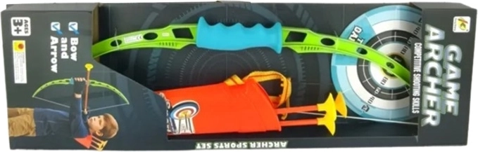 Kinderboogschietset met pijlkoker in doos