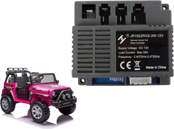 Besturingsunit JR1922RXS-3W 12V voor elektrische kinderauto’s XMX618 en XMX608