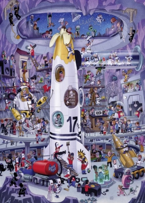 Heye puzzel Start raketten 1000 stukken