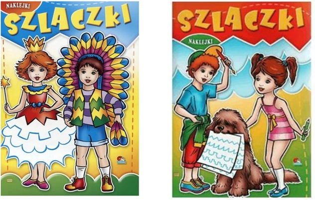 Kleurboek met patronen en stickers