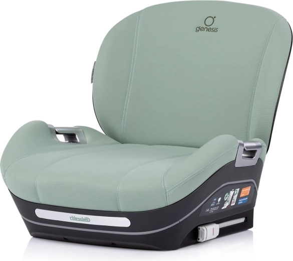 Autostoelverhoger Chipolino Genesis i-Size met ISOFIX, 125–150 cm, kleur Matcha