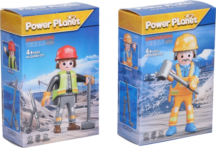 Bouwvakker figuur 7 cm