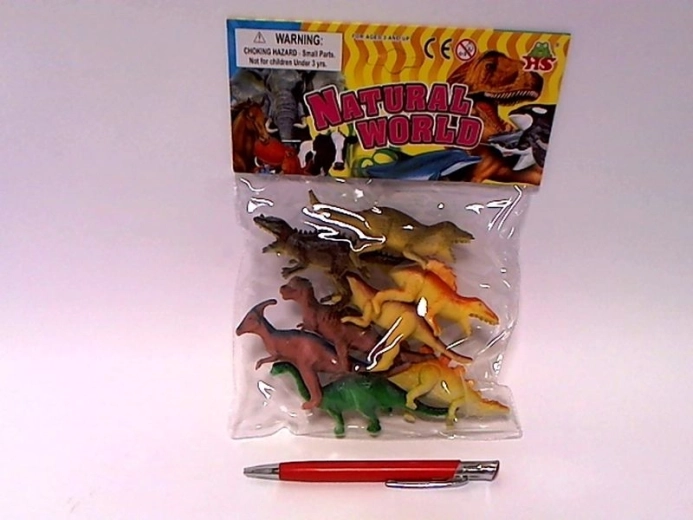 Set dinosaurusfiguurtjes 6–8 cm (8 stuks)