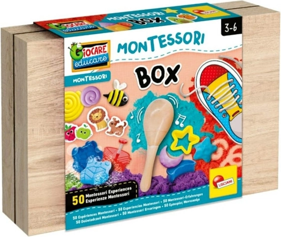 Montessori box: 50 activiteiten voor de ontwikkeling van kindercreativiteit en zintuigen