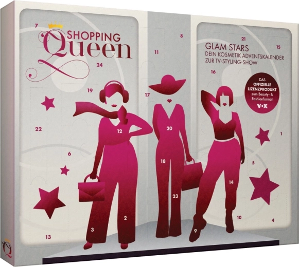 Cosmetische adventskalender Glam Stars Shopping Queen