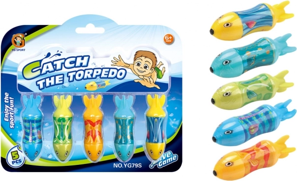 Water spel Catch Torpedo