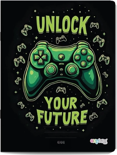 Schrift A4 Gamer gelijnd 40 vellen