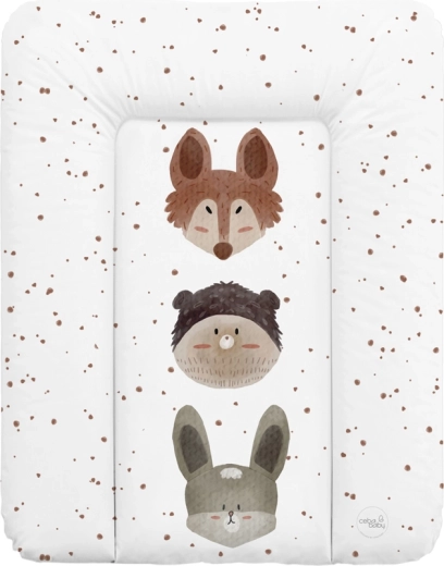 Ceba Baby zachte verschoonmat voor commode basic cute animals 50 × 70 cm