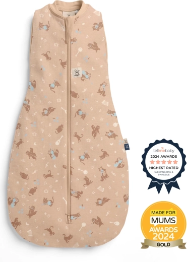 ErgoPouch inbakerslaapzak en slaapzak 2-in-1 Cocoon Melody 6–12 maanden, 1,0 TOG