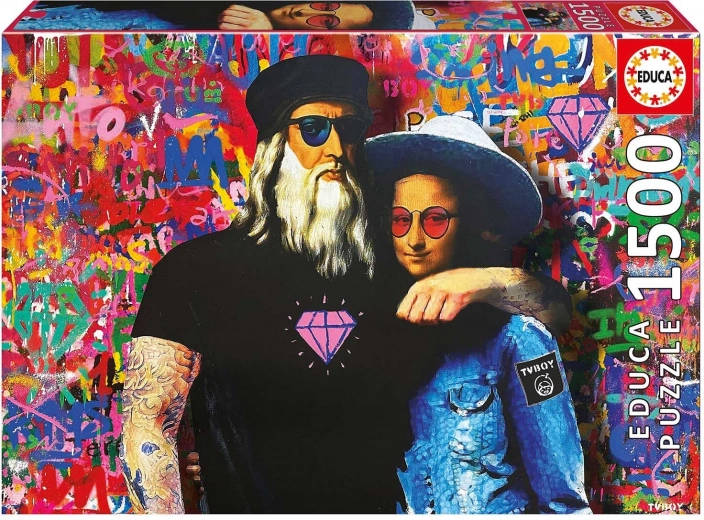 Educa puzzel Leo en Lisa 1500 stukjes