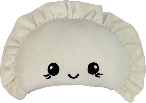 Pluchen pierogi crème 42 cm